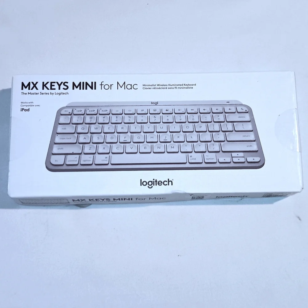 Logitech MX Keys Mini and MX Anywhere 3 for Mac - White